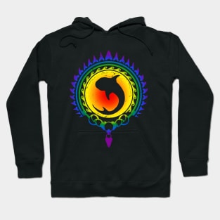 LGBTQ Pride Hawaii whale Shark Hoodie